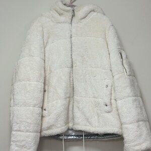 Sam Edelman Ivory Teddy Puffer - Size XXL